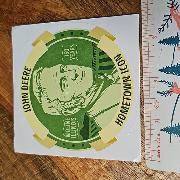 Vintage John Deere sticker 150 Years - Picture 2 of 4